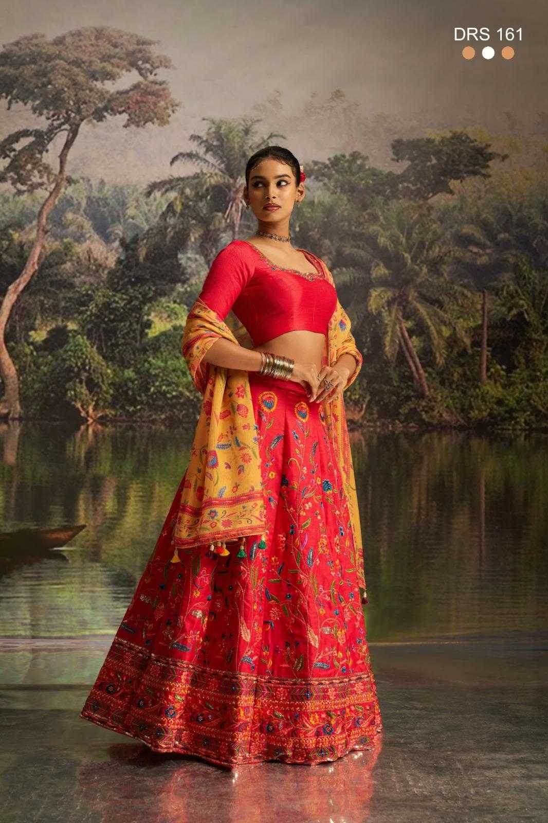 Zari Silk Zari Work Lehenga - MYLUXURY LANE ENTERPRISE